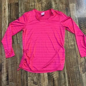 Danskin Vibrant Pink Long Sleeve Tee